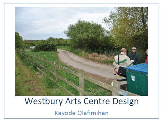 Design proposal for Westbury Arts Centre permaculture plot