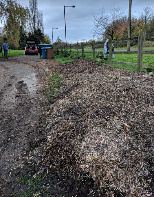 Manure bed made