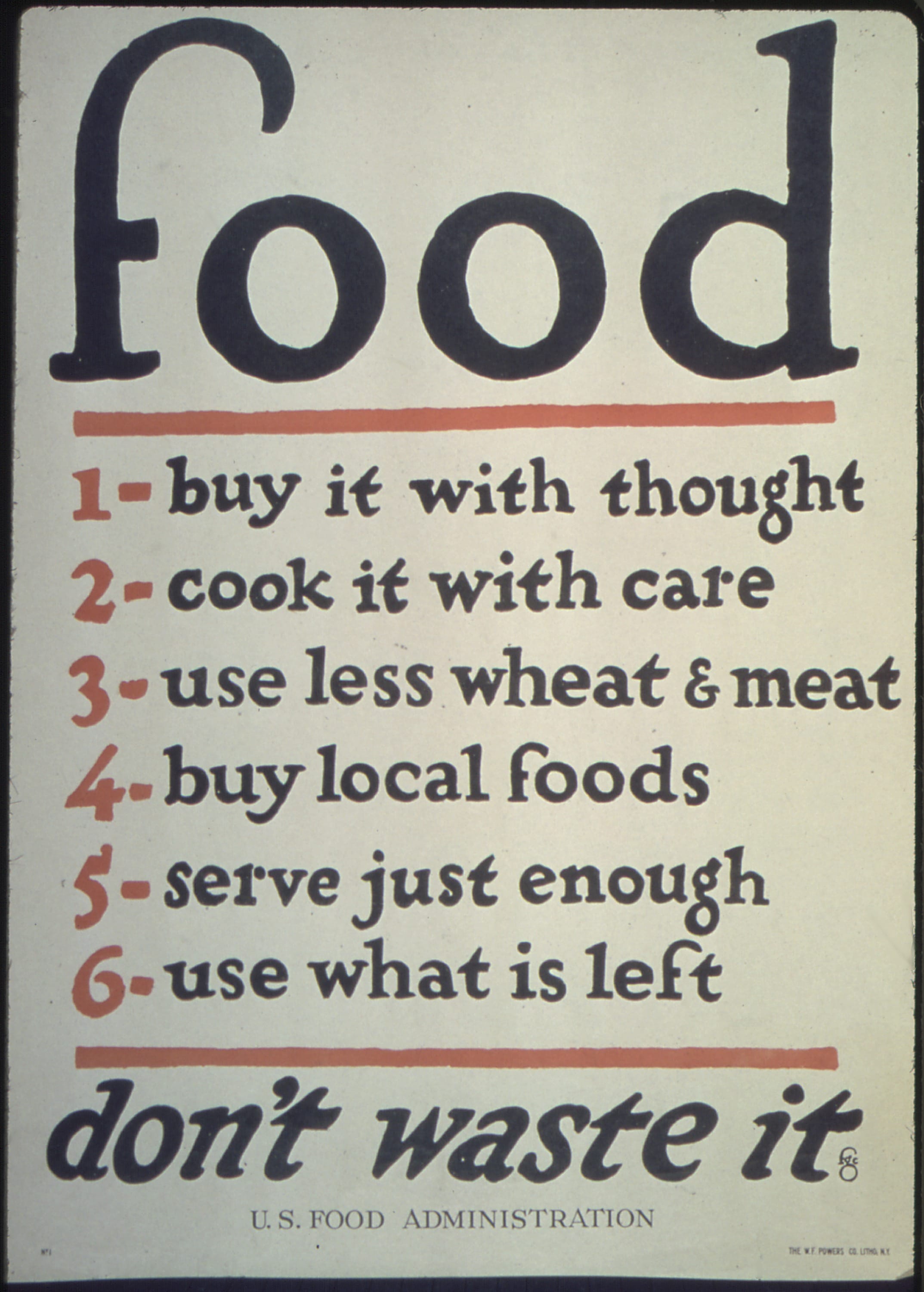 Food message