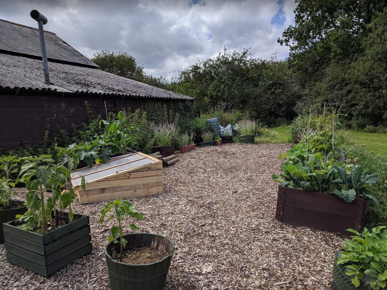 Planting Up social area looking full