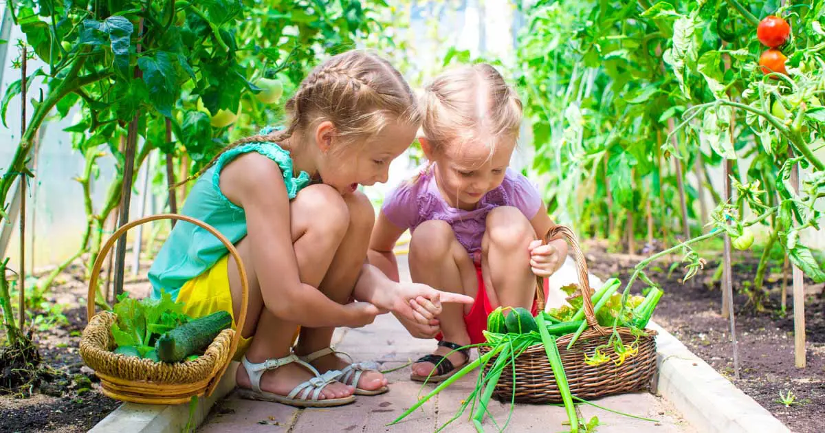 Gardening with children