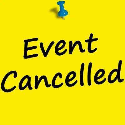 Event cancelled