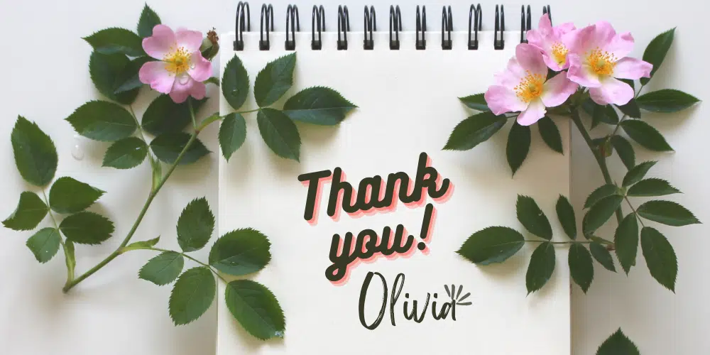 Thanks Olivia Thank you Olivia