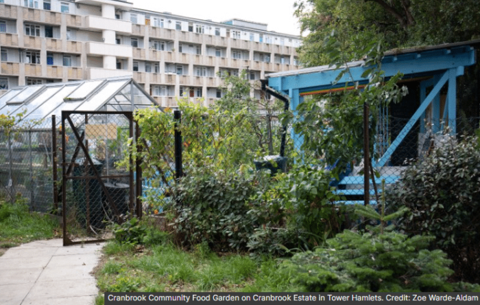 Community food growing on estates