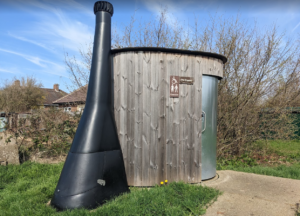 The Crapper - allotment compost loo
