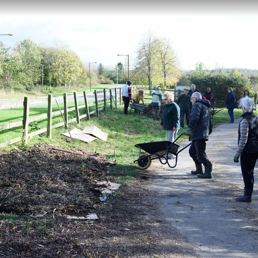 Original lasagne mulch event, Oct 2017
