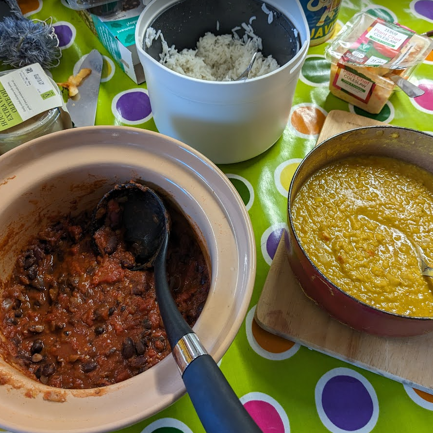 Bring and share "winter warmer" lunch