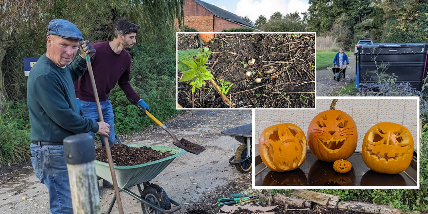 Planting Up the garden – Oct23 Planting Up the garden - Oct23